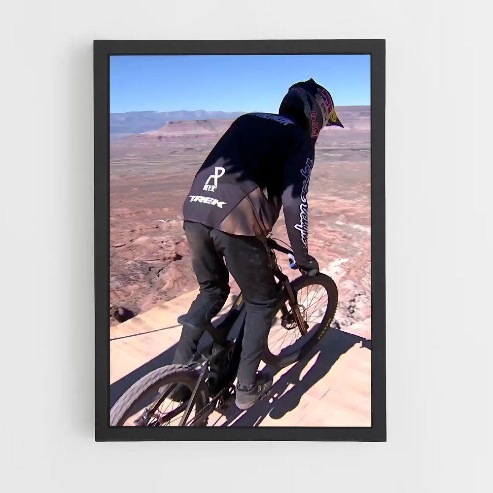 Poster Brandon semenuk embrasser – affiche Cyclisme (vue 2)